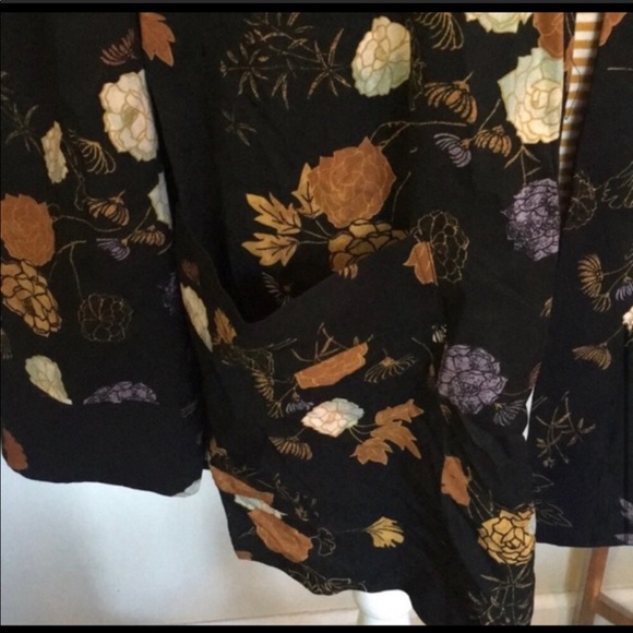 Free People Peony Wrap Jacket in Midnight S - Picture 7 of 9